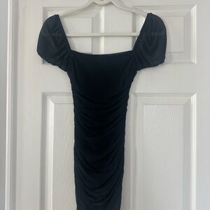 Princess Polly Elegant Black Mini Dress